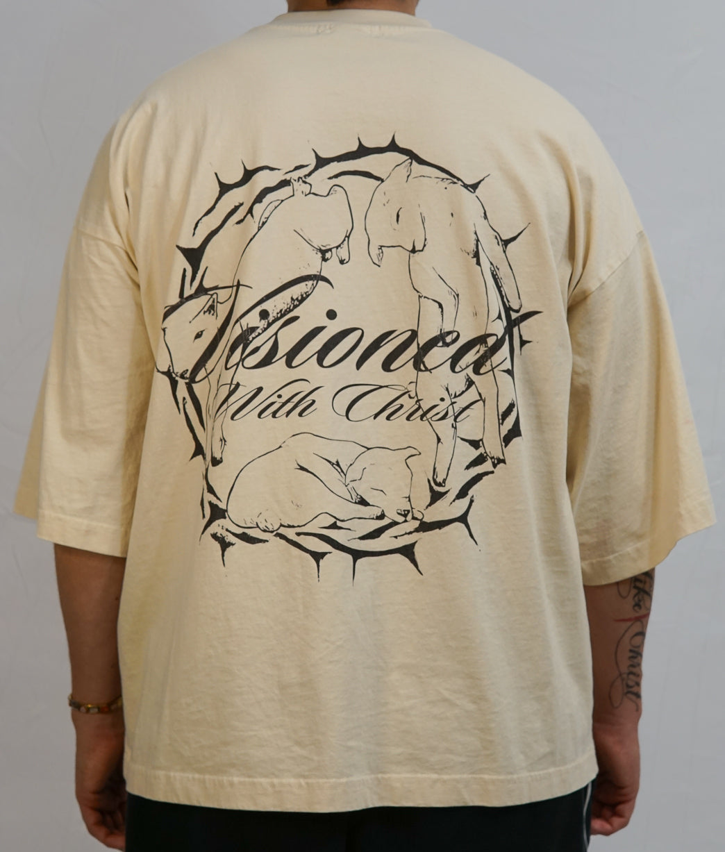 100% cotton Oversized Drop Shoulder T-Shirt