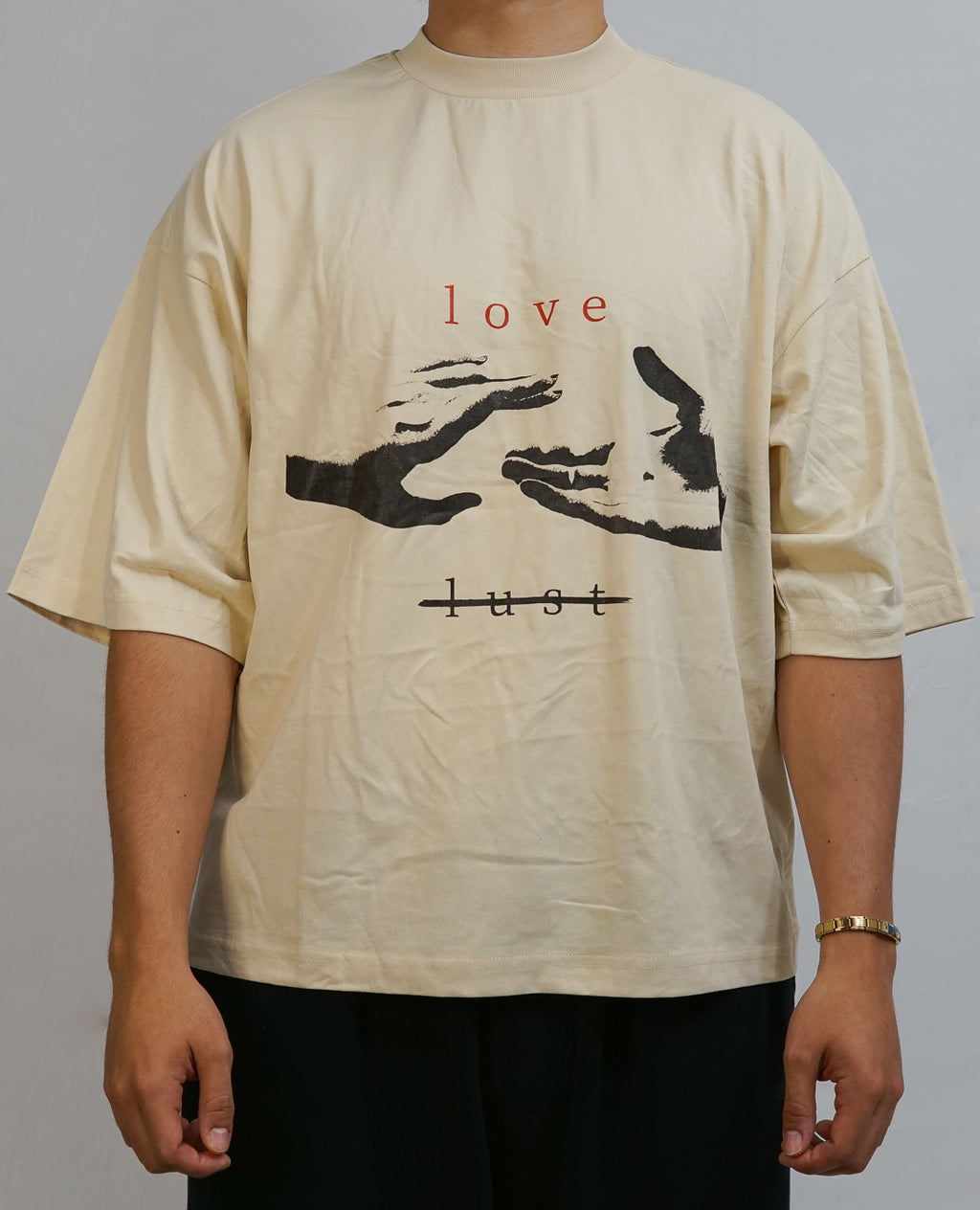 100% cotton Oversized Drop Shoulder T-Shirt